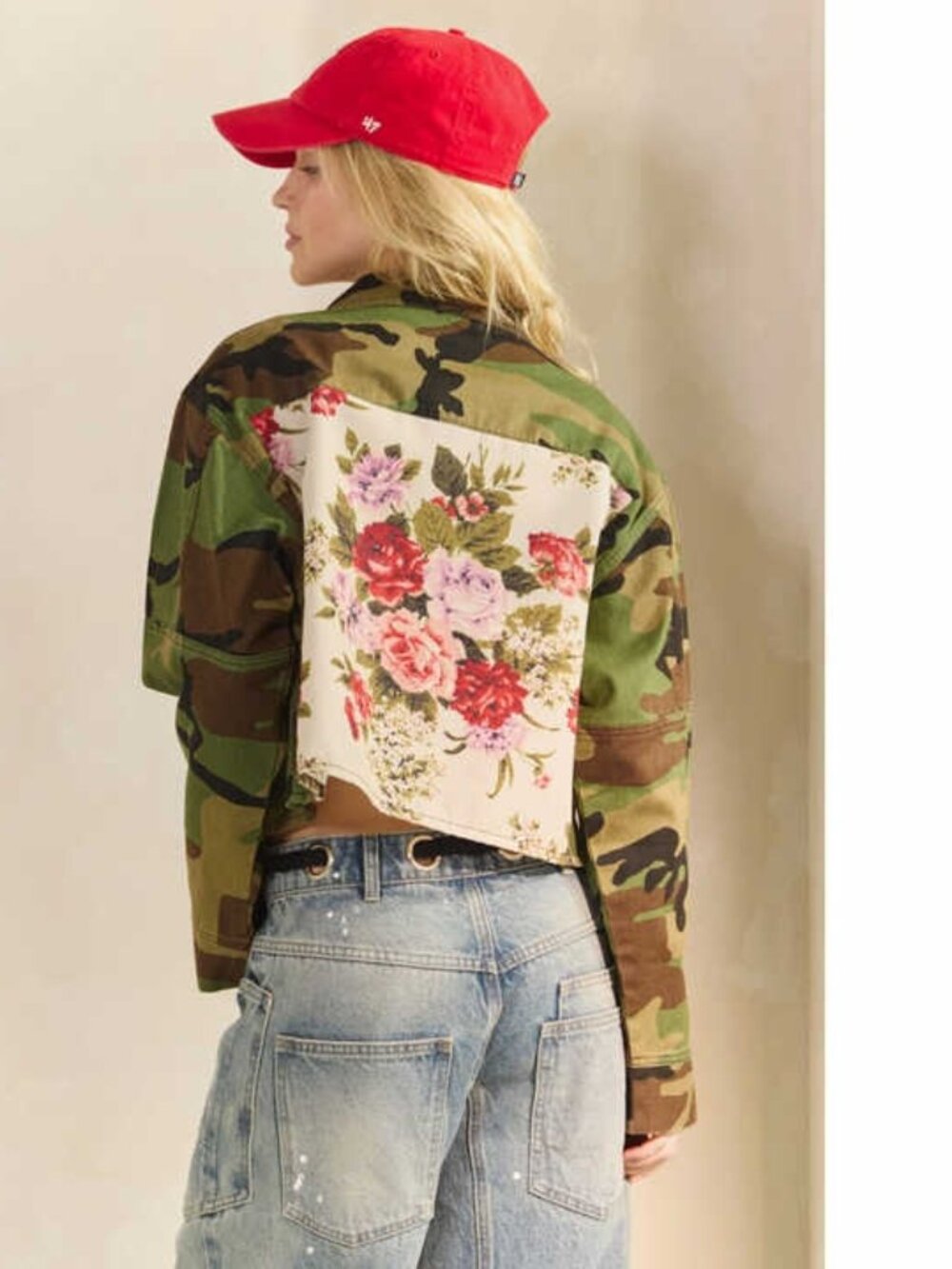 Camo Floral Utility Jacket - Picture 8 of 11